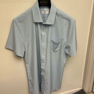 Perfect ladies  tech slim fit dress button down dress shirt M by &Collar